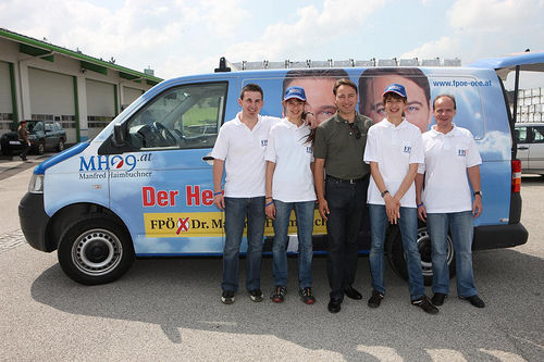 Wahlkampfauftakt der FPÖ 2009 - 