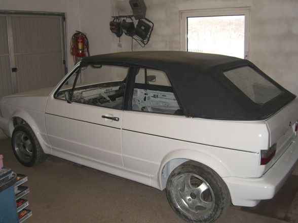 Mein Golf1 Cabrio - 