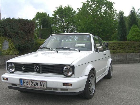 Mein Golf1 Cabrio - 