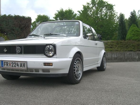 Mein Golf1 Cabrio - 