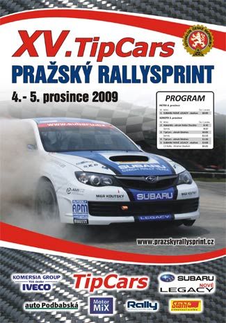 TipCars Pražský Rally Sprint 2009 - 