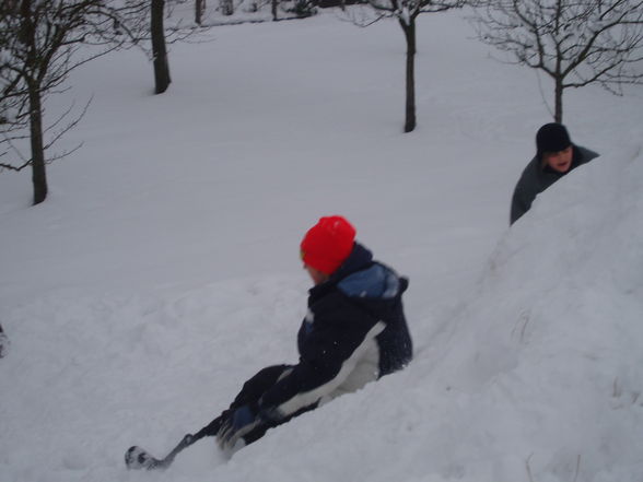 Schnee.....gaudi! - 