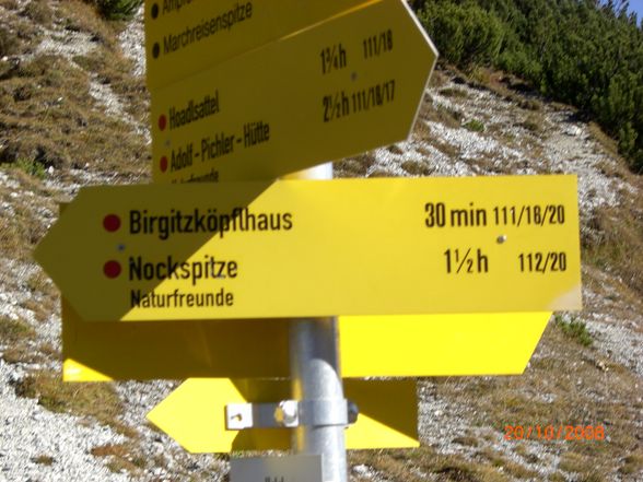 Wanderung -  Nockspitze (2304m) - 