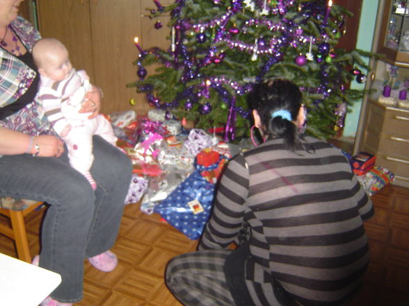 Weihnachten 2009 mit Laura - 