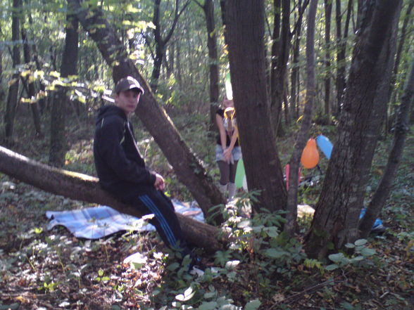 Überraschungsgeburtstagsparty im Wald - 