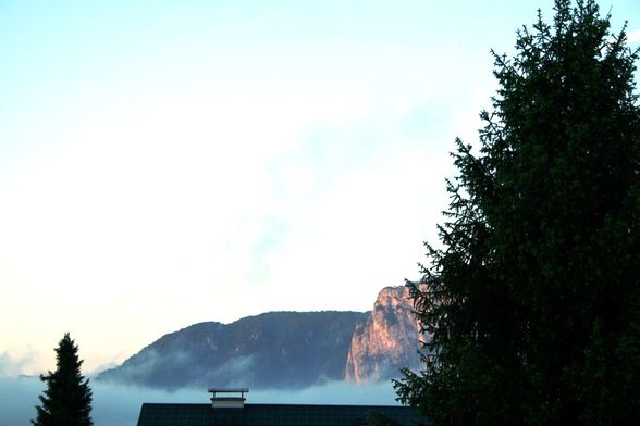 Mondsee  Mai 2009 auch vom Balkon aus - 