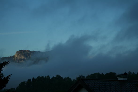 Mondsee  Mai 2009 auch vom Balkon aus - 