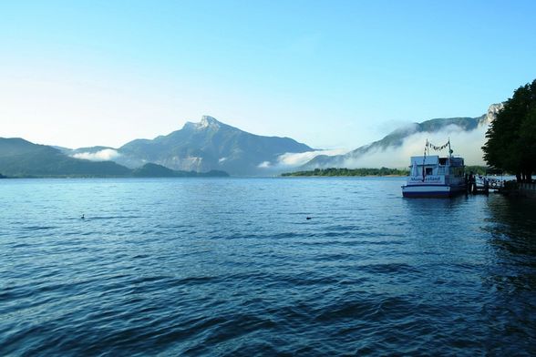 Mondsee  Mai 2009 auch vom Balkon aus - 