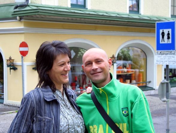 DORIS UND MARIO IN MONDSEE 9.7.09 WELS  - 