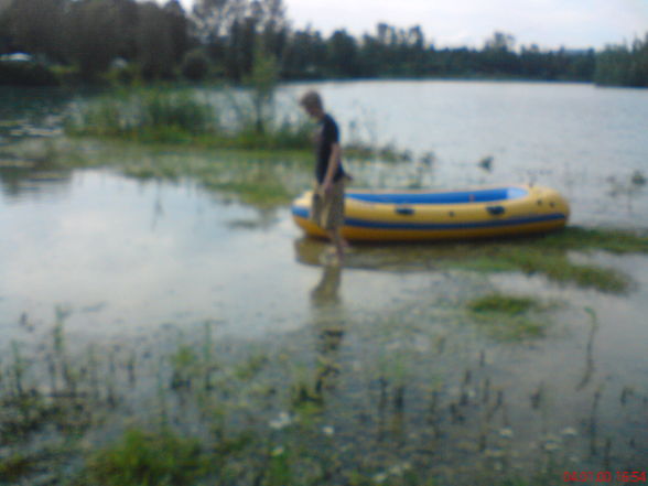 Schlauchboot gfundn xD - 