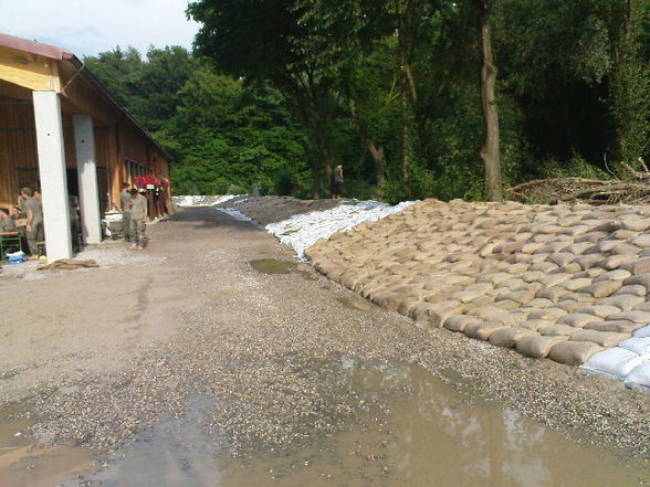 Hochwasser einsatz 2009 - 