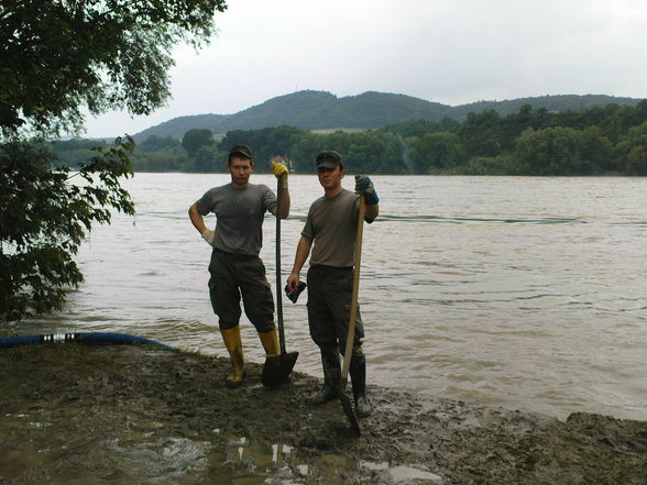 Hochwasser einsatz 2009 - 