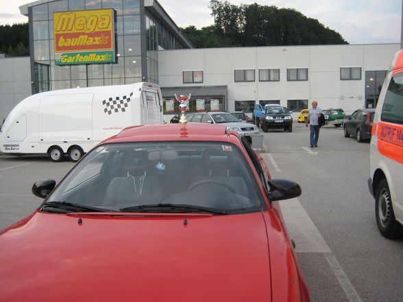 my celica beim slalumrennen - 