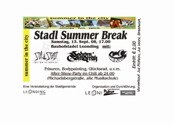 Stadl Summer Break  - 