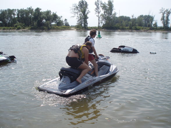 Jetski fahren 02.08. - 