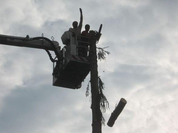 Feuerwehrübung bei uns und umbau ff - 