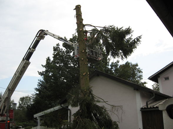 Feuerwehrübung bei uns und umbau ff - 