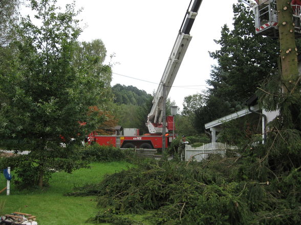 Feuerwehrübung bei uns und umbau ff - 