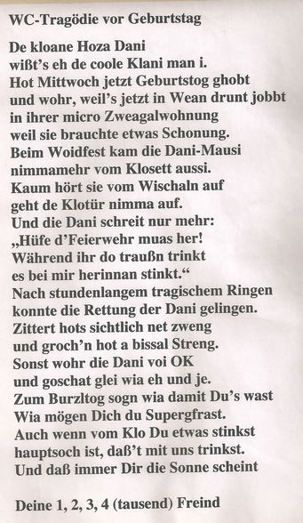 Geburtstagsgedicht - 