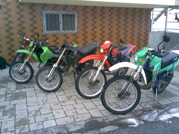 i und meine freind mit die moped´s - 