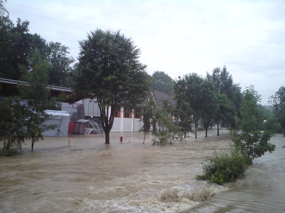 Hochwasser in Wieselburg - 