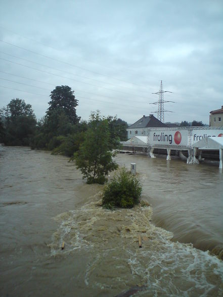 Hochwasser in Wieselburg - 