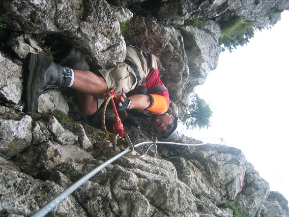 Bergsteigen im Tieflimauer (Teufelsteig) - 