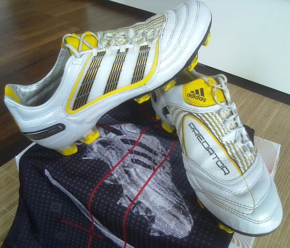 ADIDAS Predator X FG, weiß, Größe 43 1/3 - 