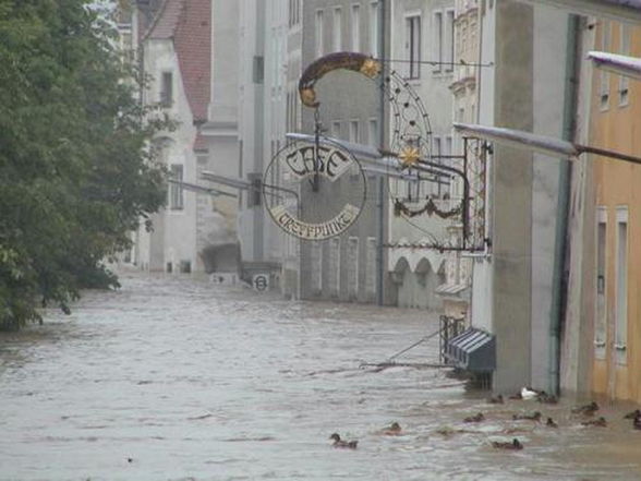 Hochwasser Steyr 2002 Von Frankyboy49