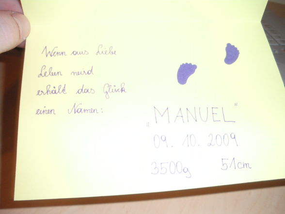 Mein neffe MANUEL - 