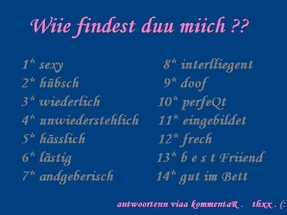 wIlST Du mIcH - 