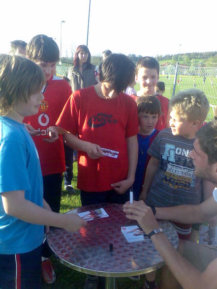 Besuch von LASK Spieler Hoheneder Niklas - 