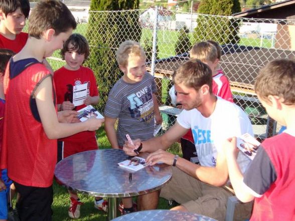 Besuch von LASK Spieler Hoheneder Niklas - 