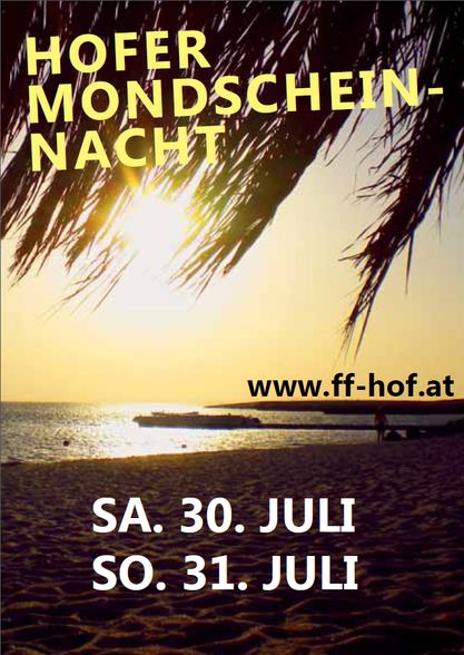 HOFER MONDSCHEINNACHT 2011 - 