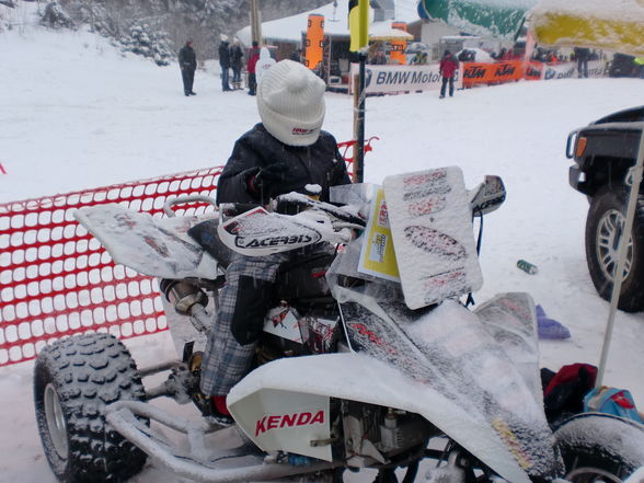 Snow speed hill race - 