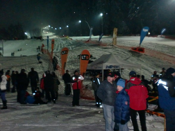 Snow speed hill race - 