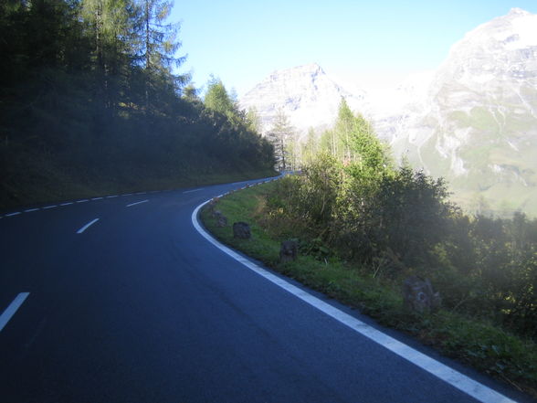 Großglockner fahrt mit dem Rad 2006 - 