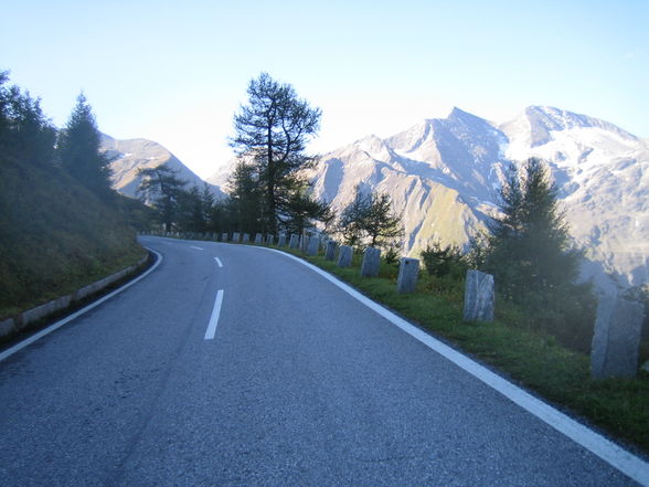 Großglockner fahrt mit dem Rad 2006 - 