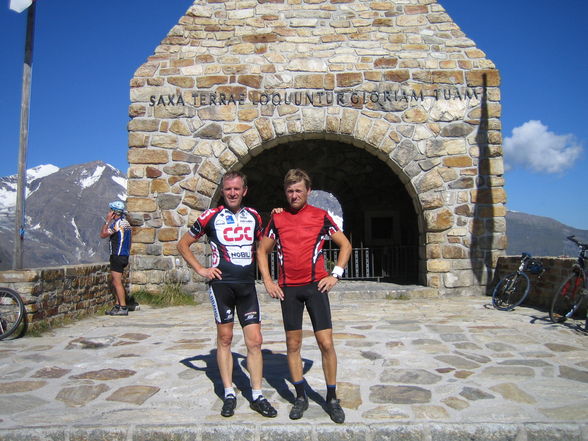 Großglockner fahrt mit dem Rad 2006 - 