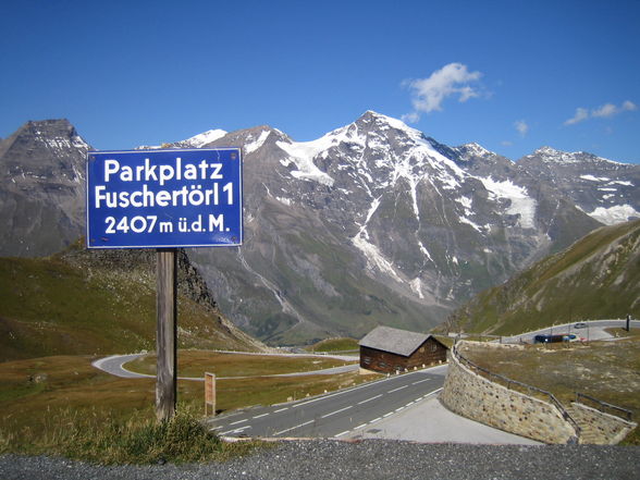 Großglockner fahrt mit dem Rad 2006 - 