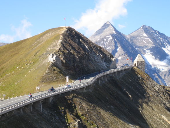 Großglockner fahrt mit dem Rad 2006 - 