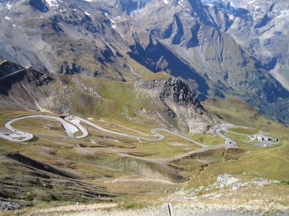 Großglockner fahrt mit dem Rad 2006 - 