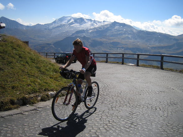 Großglockner fahrt mit dem Rad 2006 - 