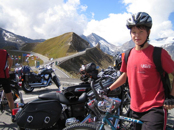 Großglockner fahrt mit dem Rad 2006 - 