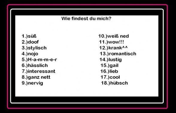 °° Wiie fiinDeT iiHr miicH°° - 