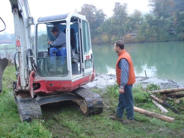 Stegbau bei der Enns - 