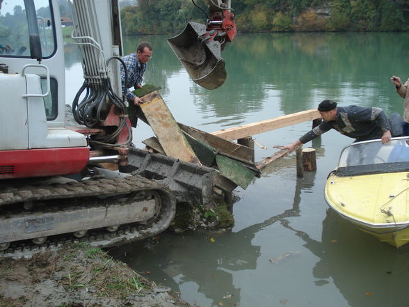 Stegbau bei der Enns - 