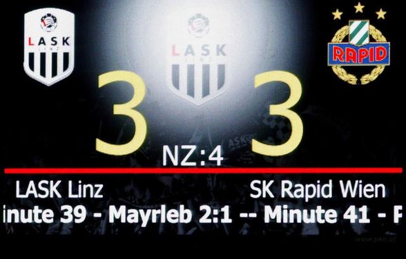 LASK Linz - SK Rapid Wien *  - 