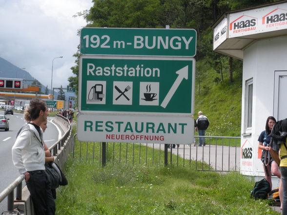 Bungy Jump Europabrücke  - 