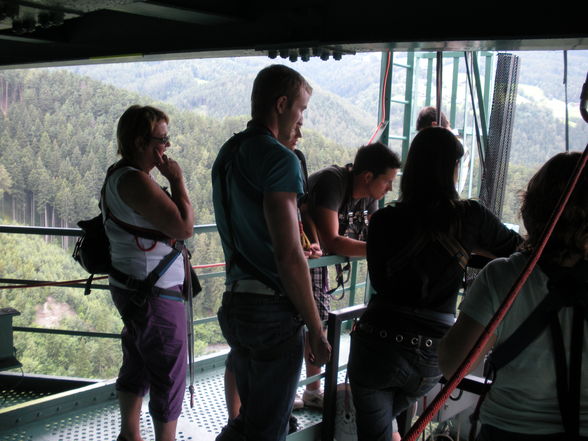 Bungy Jump Europabrücke  - 